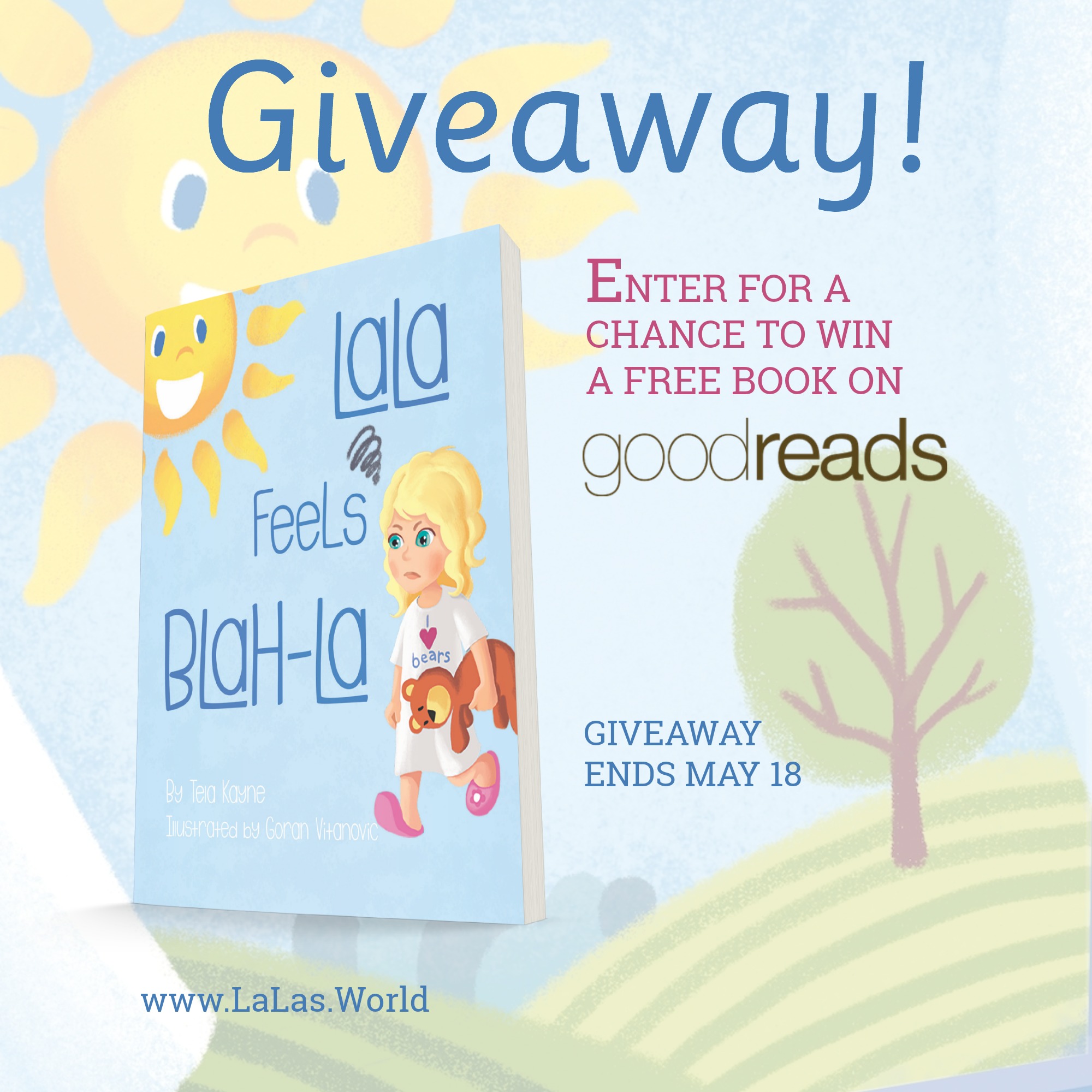 Goodreads Giveaway! | LaLa's World Book Series | LaLa Feels Blah-La by ...